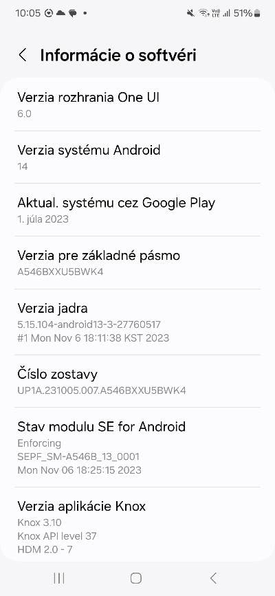 Samsung Galaxy A54 5G_Android 14