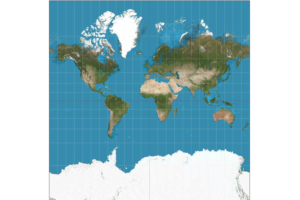 Výskumníci vytvorili najpresnejšiu 2D mapu Zeme