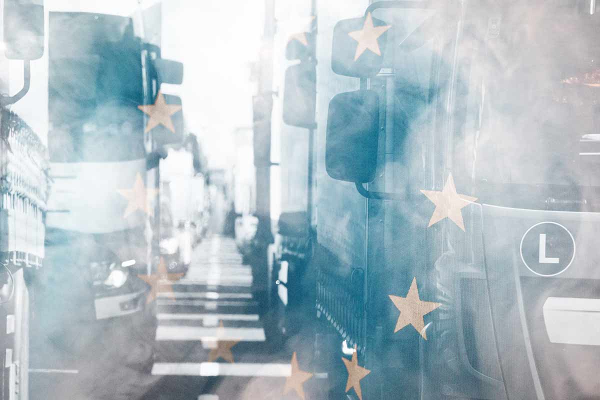 Európska únia plánuje dramaticky zredukovať emisie nákladných automobilov a autobusov