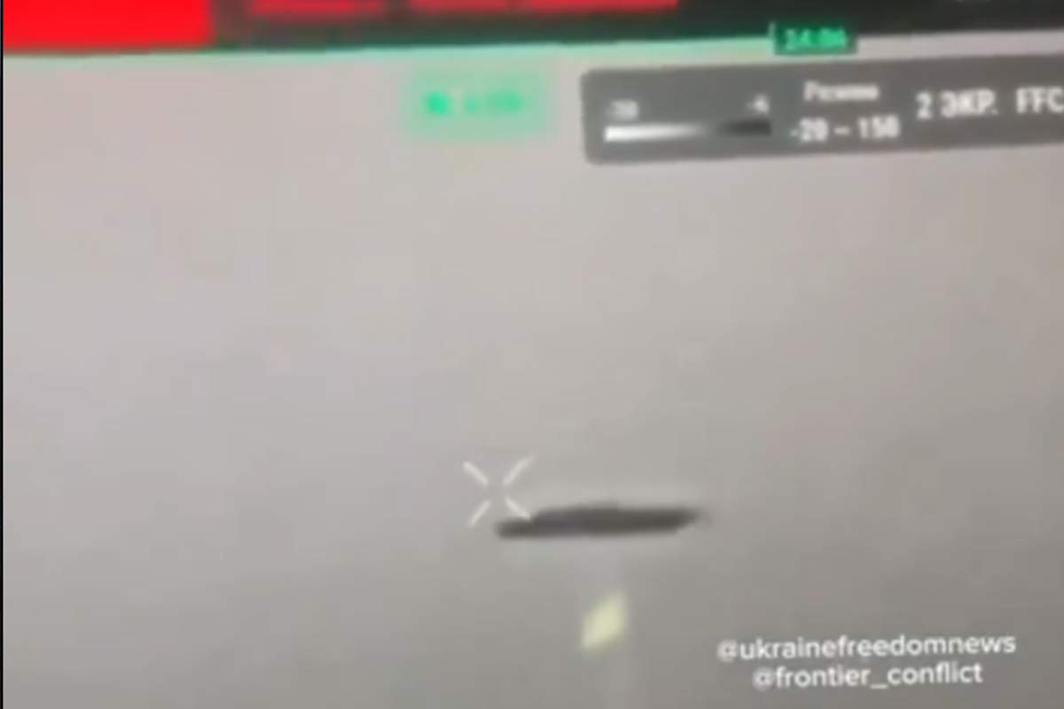 UFO lietalo na Ukrajine