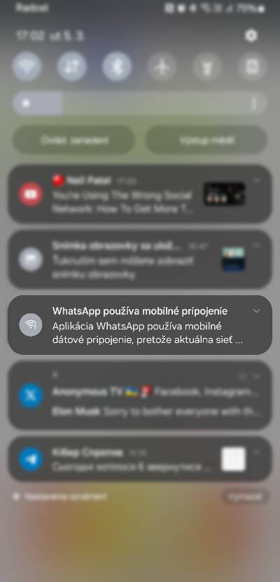 WhatsApp vypadok Meta_nefunguje cez Wi-Fi