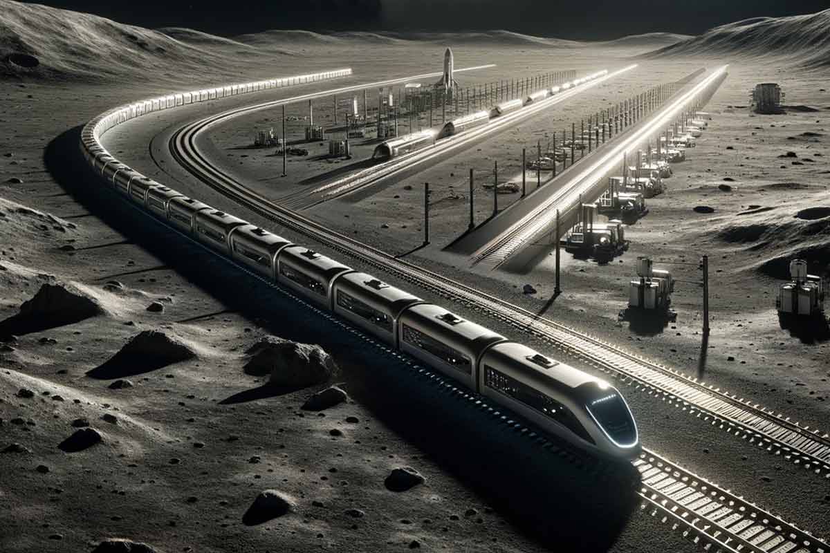 Northrop Grumman skúma koncept lunárnej železnice