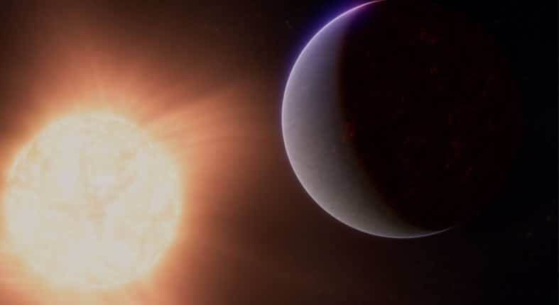 Webbov vesmírny teleskop odhalil stopy atmosféry okolo 55 Cancri e