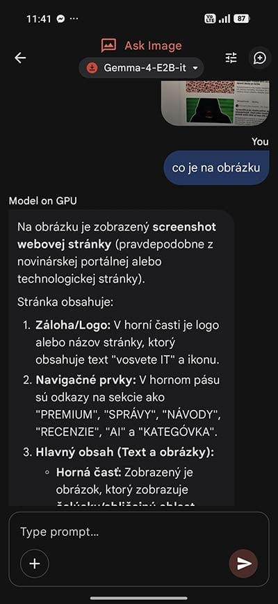 Google AI Edge Gallery ti ponúkne umelú inteligenciu aj bez internetu