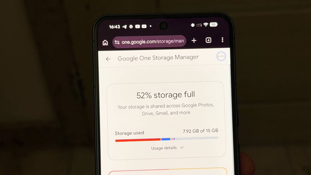 Google ti po novom ukrojí ďalší kus z bezplatného úložiska. Do 15 GB limitu začne rátať aj tieto zálohy