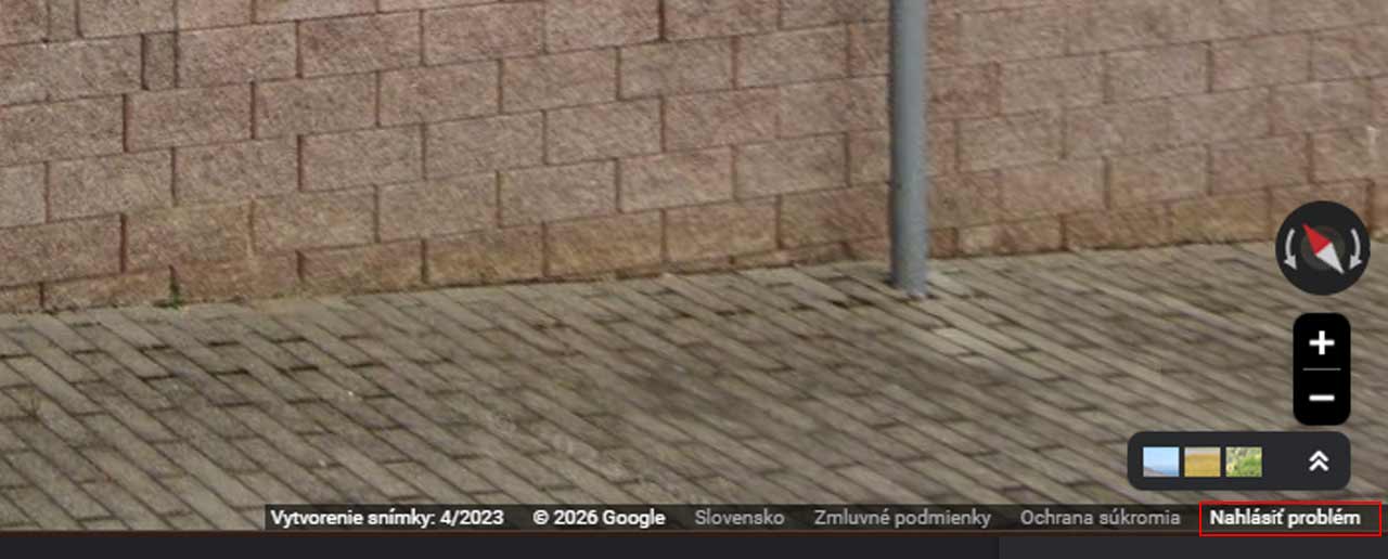 Ako môžeš nechať rozmazať svoj dom v Google Mapách