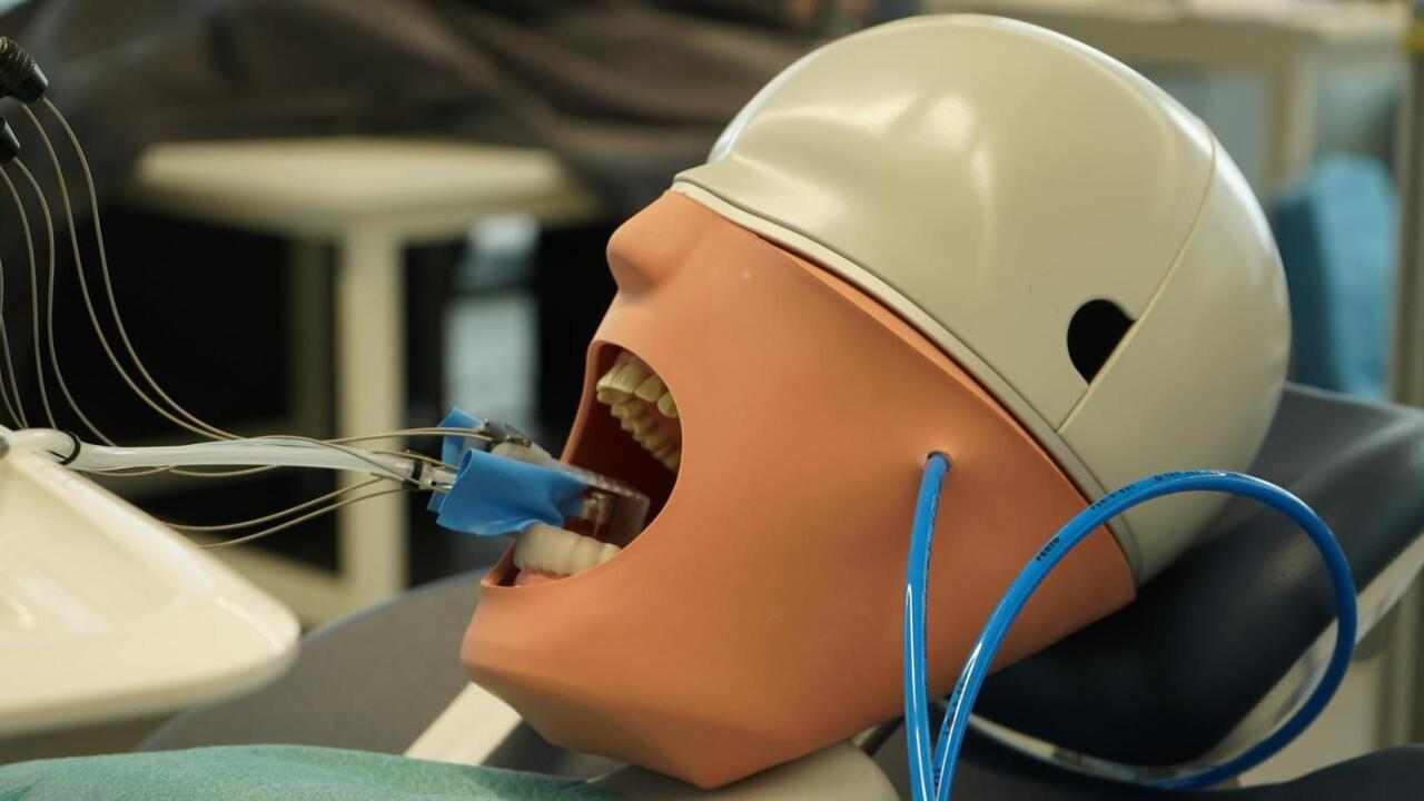 Nechal by si si brúsiť zub robotom? Vedci otestovali stroj veľký ako zátka od vína