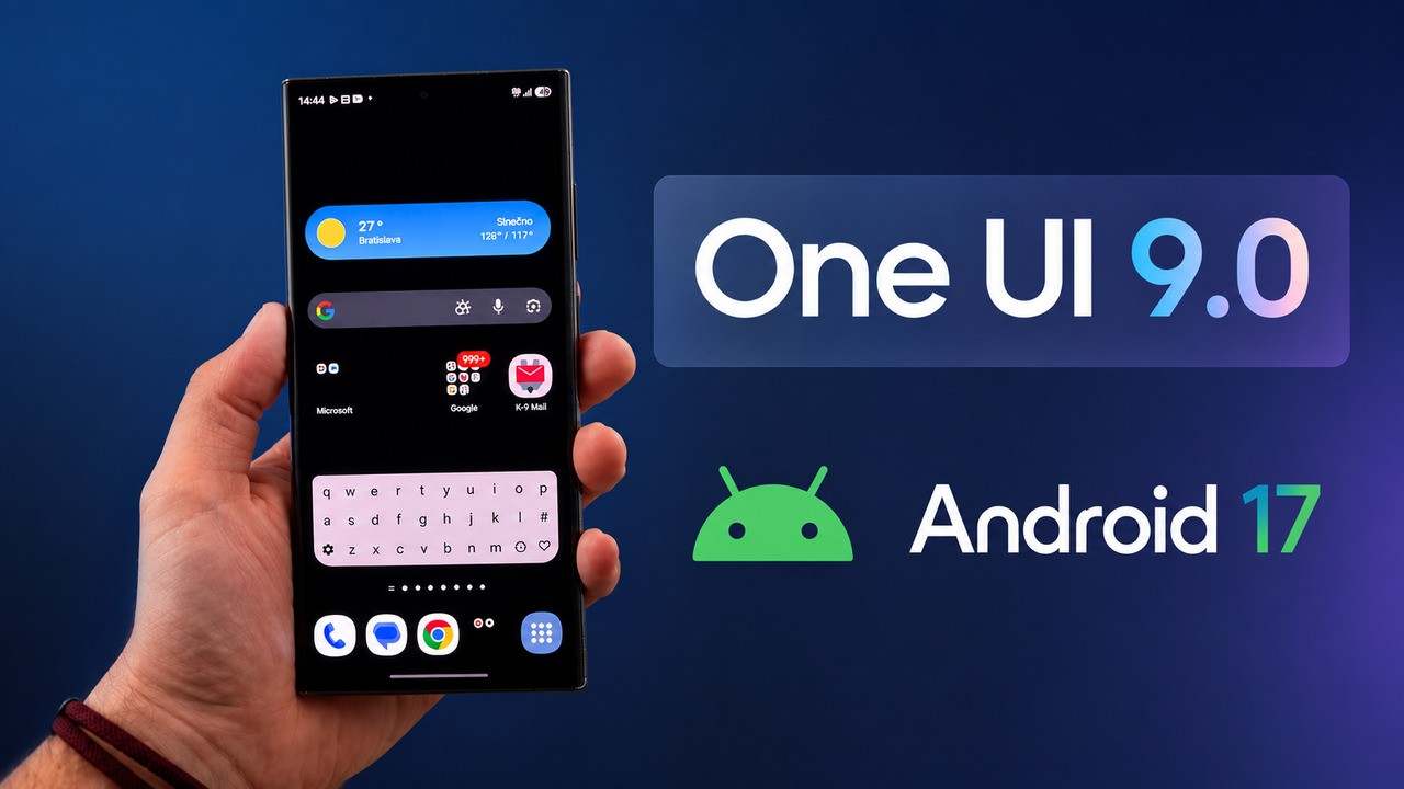 Je tam aj tvoj? Samsung už vo veľkom testuje One UI 9.0 s Androidom 17 na desiatkach zariadení