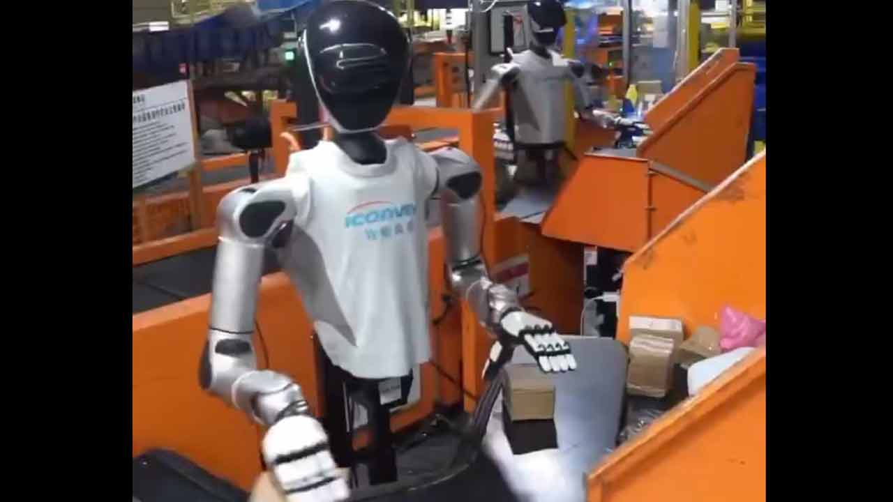 Roboty už v Číne oberajú ľudí o prácu v skladoch. Jeden zvládne spracovať až 1 200 balíkov za hodinu