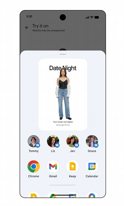 Google Fotky predstavujú digitálny šatník, ktorí ti dovolí skúšať outfity pomocou AI