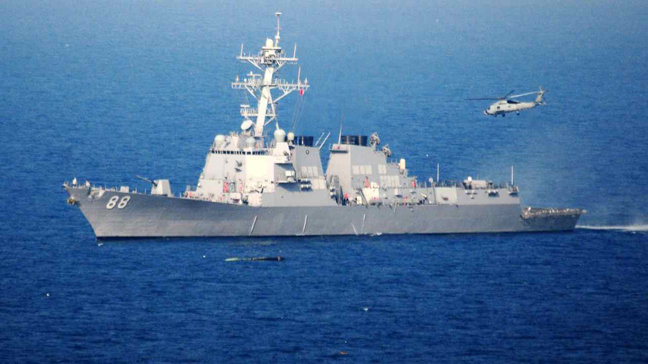 USS Preble namorna lod